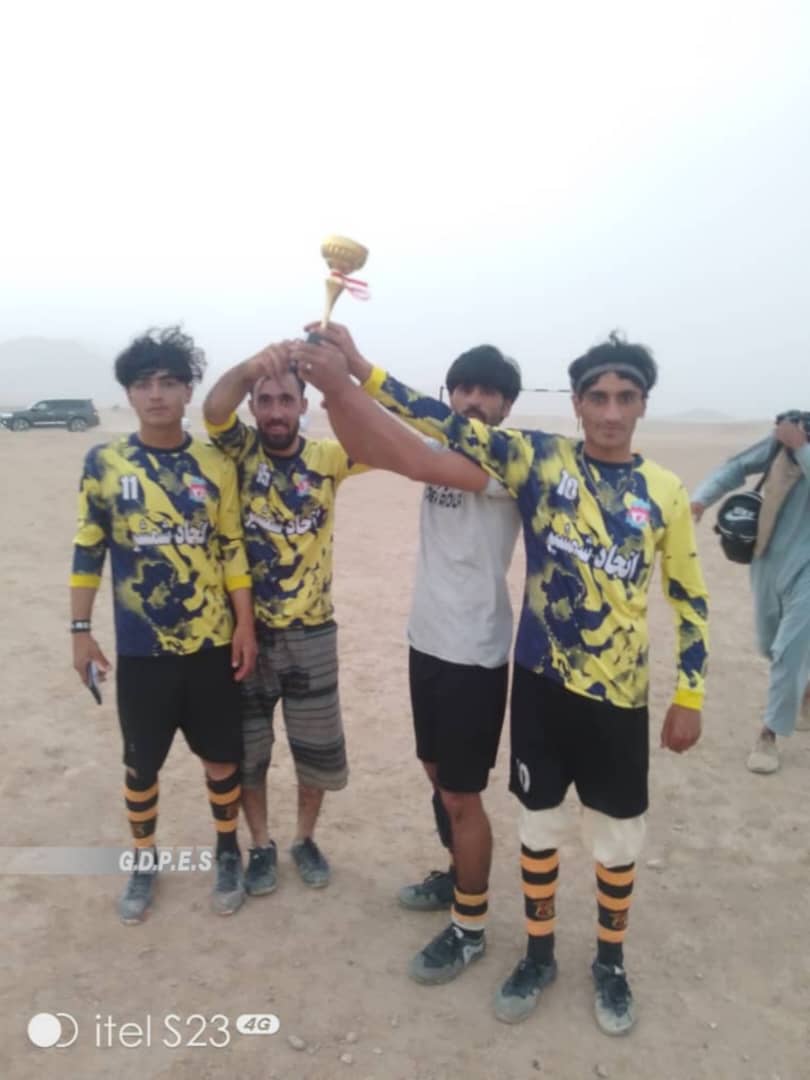 غزنی؛ رقابت های فوتبال با اشتراک چهار تیم در ولسوالی واغظ برگزار شد