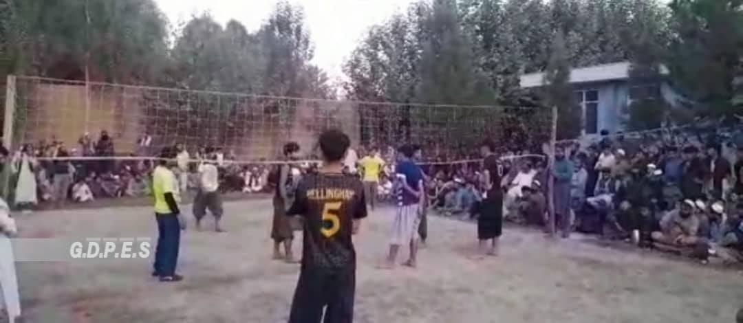 کندز؛ کلباد ولسوالۍ کې د ۱۶ لوبډلو ترمنځ د واليبال سيالۍ پای ته ورسېدې