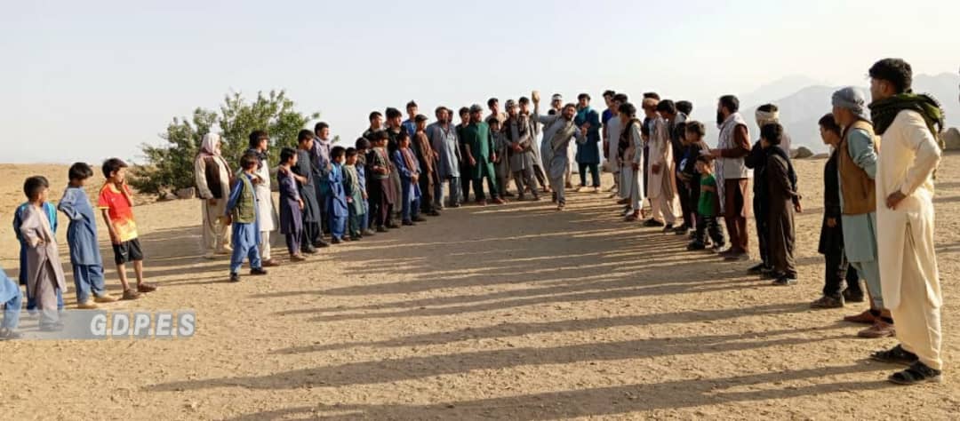 دایکندی؛ مسابقات پرتاب سنگ با اشتراک ۴۰ ورزشکار در ولسوالی مرکز برگزار گردید