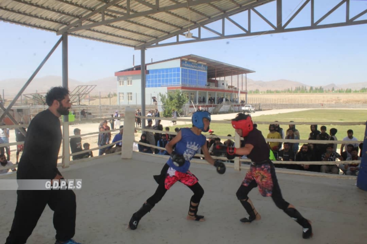 پکتیا؛ رقابتهای کیک بکسنگ میان چهار ولایت مسابقات برگزار شد