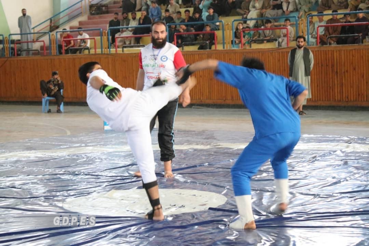 هرات؛ مسابقات پانکرینش با اشتراک ۱۳۰ ورزشکار برگزار گردید.