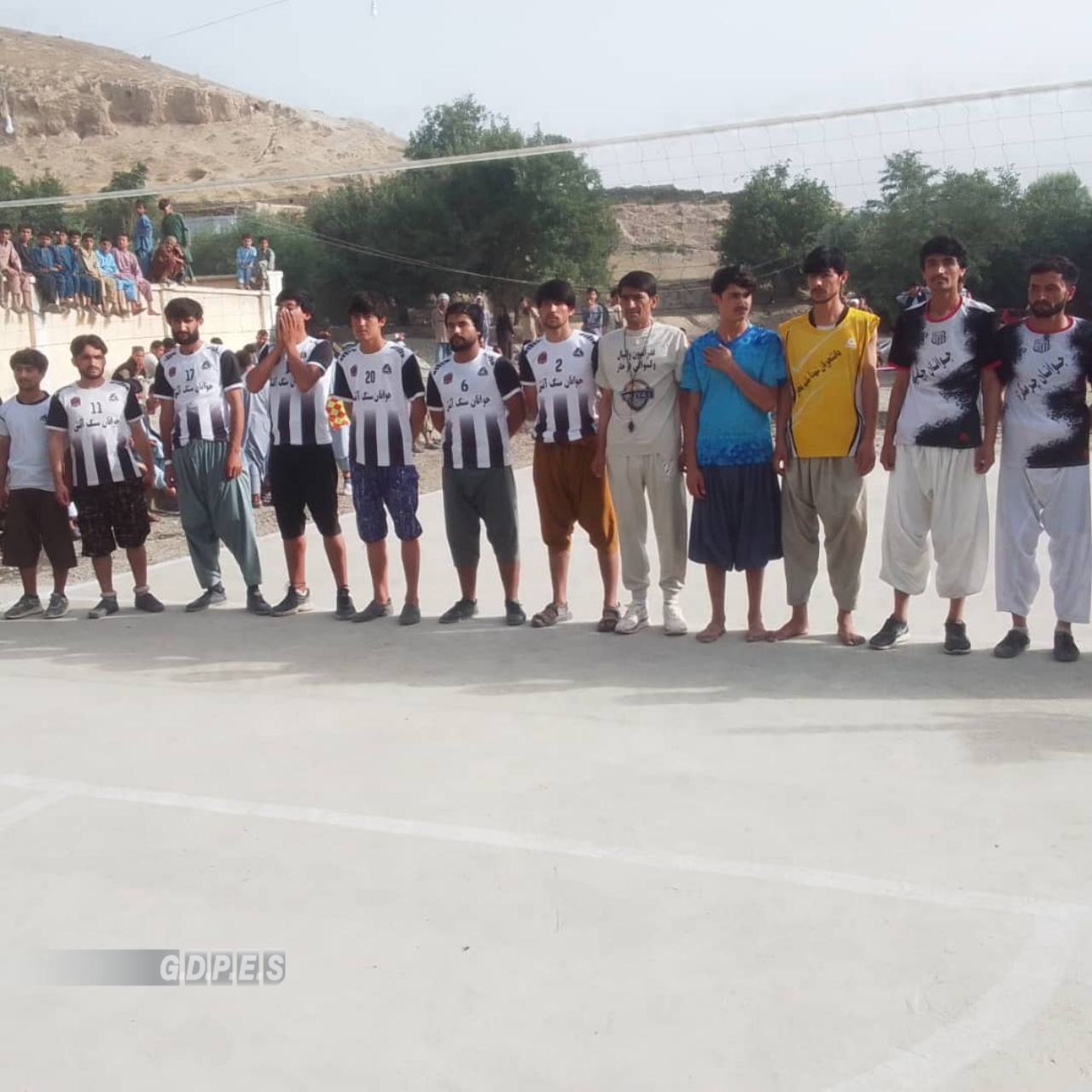 تخار؛ رقابت های والیبال با اشتراک ۲۵ تیم در ولسوالی فرخار پایان یافت