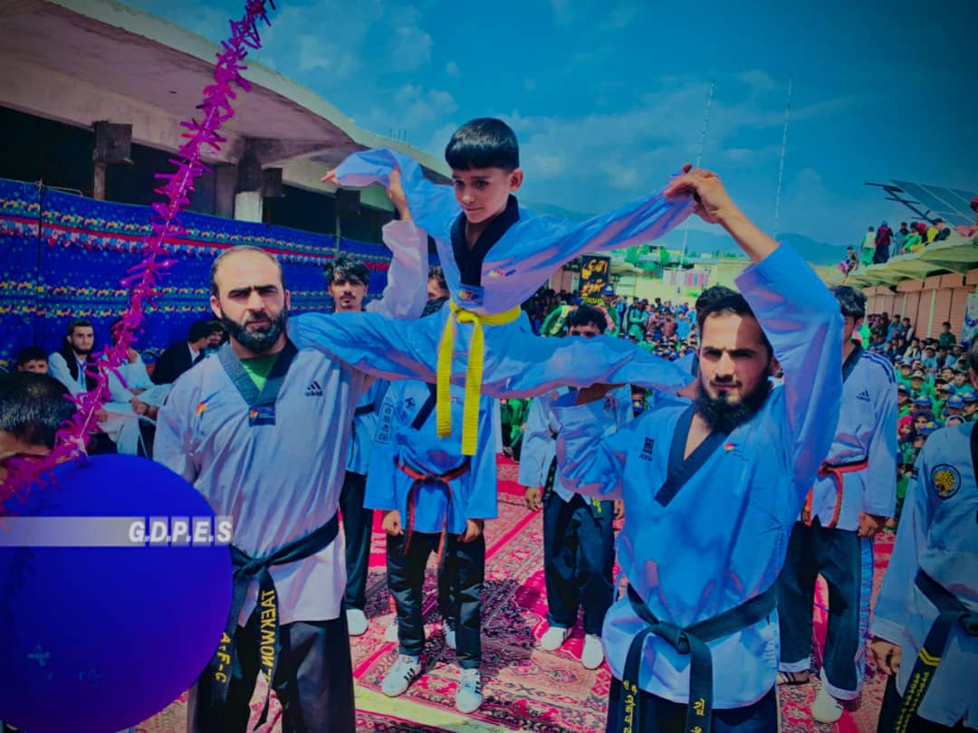 پکتیا؛ ډنډ پټان ولسوالۍ کې د ۳۵ ورزشکارانو ترمنځ د W.T.F تکواندو نندارې ترسره شوې