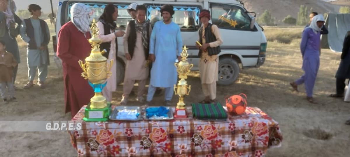 غزنی؛ مسابقات فوتسال بین ۱۲ تیم در ولسوالی جغتو پایان یافت