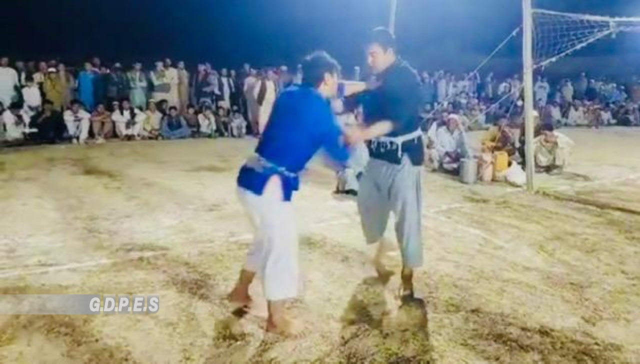 جوزجان؛ مردیان ولسوالۍ کې د ۷۰ کورشکارانو ترمنځ د کورش سیالۍ ترسره شوې
