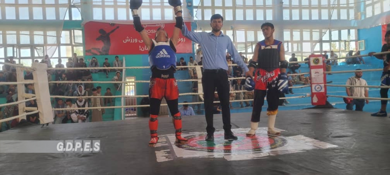 مسابقات منتخب موی تای میان ۷۸ تن در غزنی برگزار شد