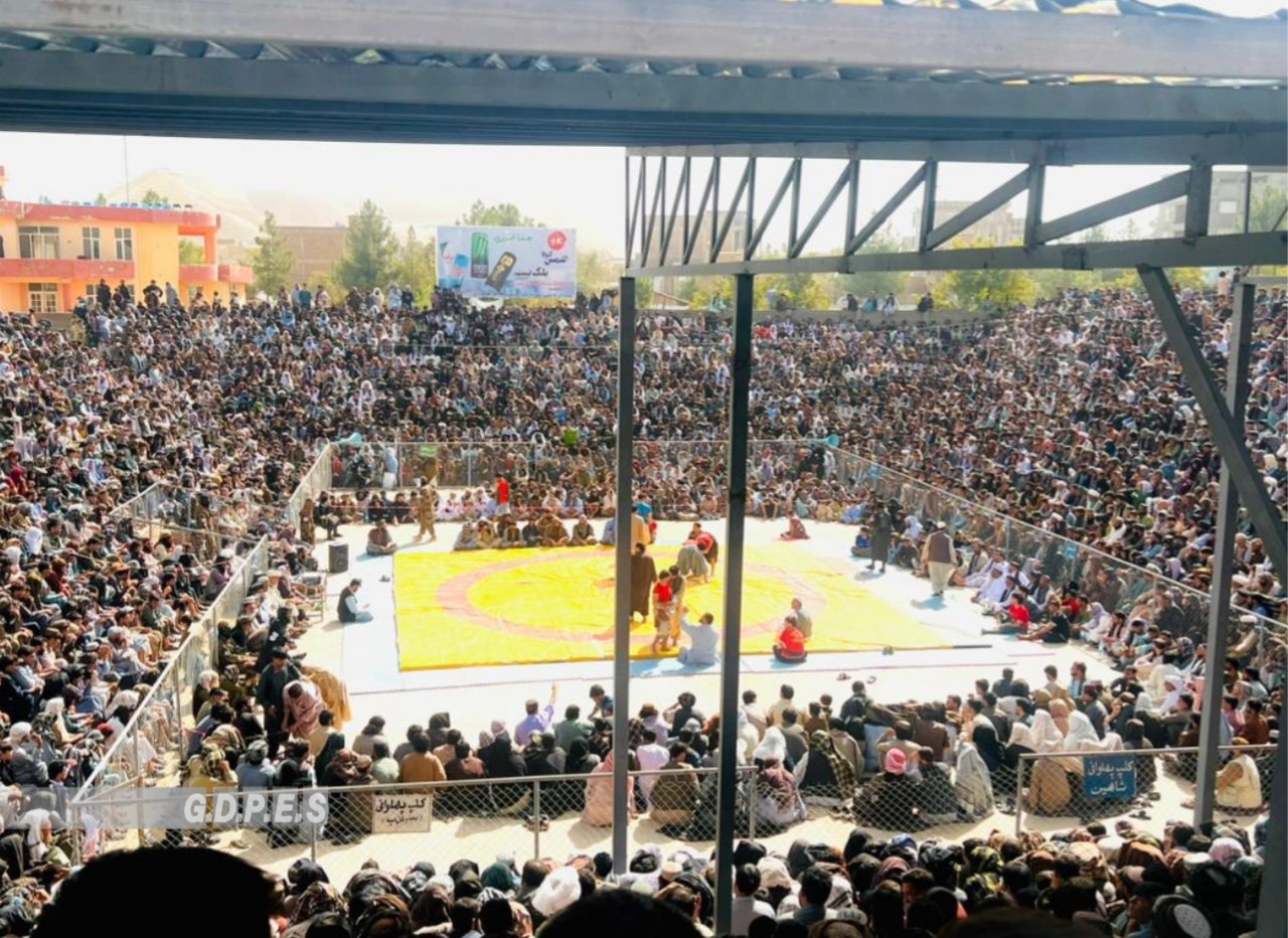 بادغیس کې د ۸۰ پهلوانانو ترمنځ د پهلوانۍ سیالۍ ترسره شوې