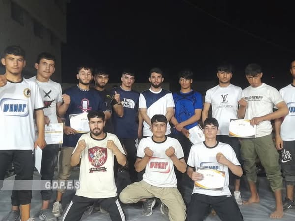 کندز؛ امام صاحب ولسوالۍ کې د ۴۶ ورزشکارانو ترمنځ د هاپکيدو سبک سيالۍ وشوې