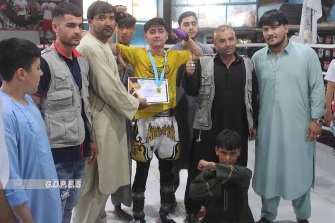 بلخ؛ مسابقات منتخب سبک فولکانتکت کیک بکسینگ ميان ۵۰ ورزشکار در شهر مزار شريف برگزار گردید