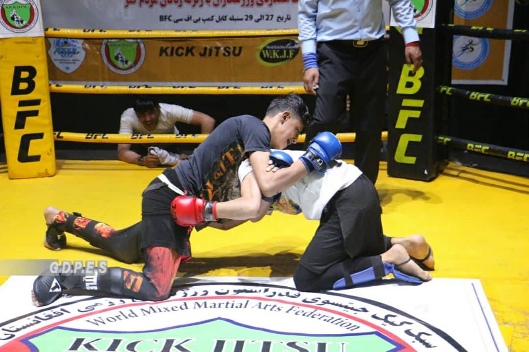 آغاز رقابت‌های سبک کیک جیتسو میان ۱۸۰ ورزشکار در کابل