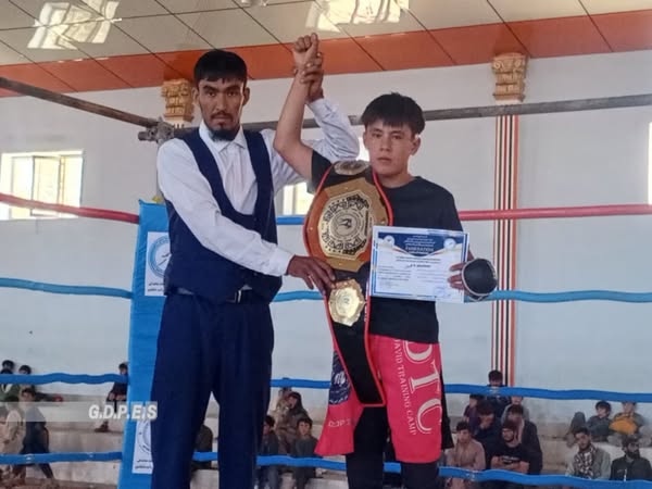 دایکندی؛ دوازدهمین دور مسابقات پانکریشن با اشتراک ۱۰۰ ورزشکار در مرکز برگزار گردید