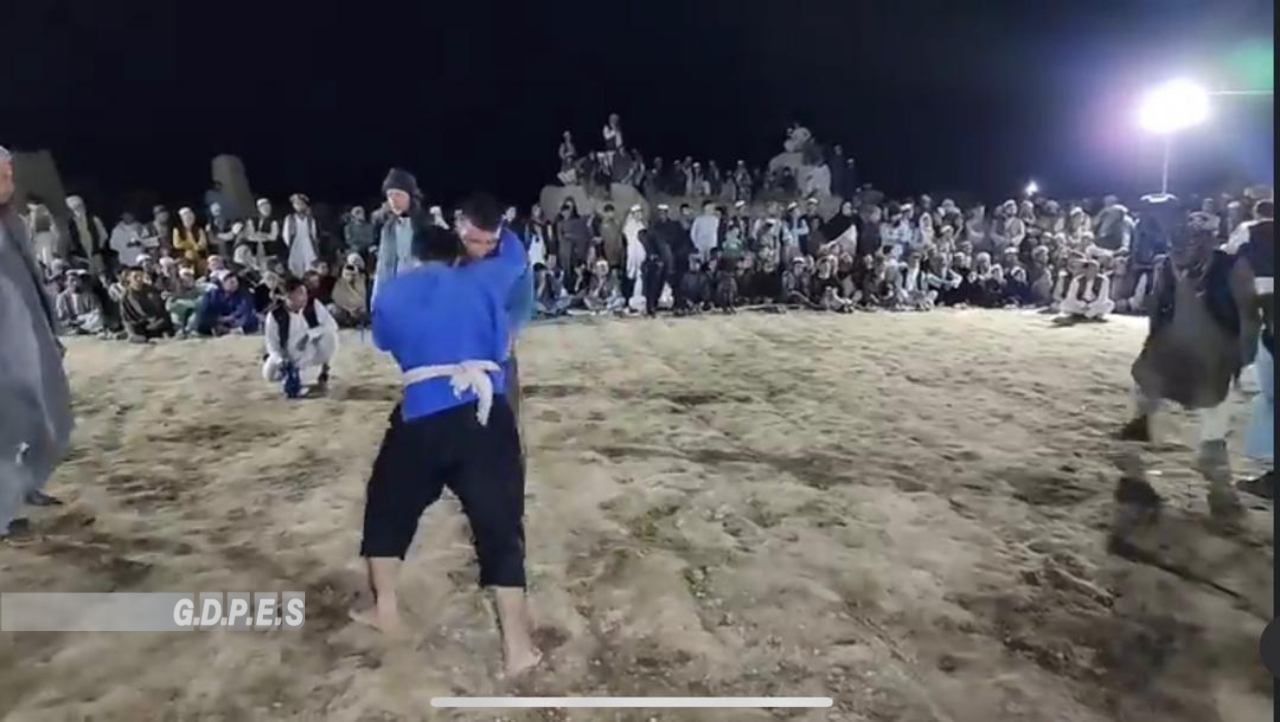 بلخ؛ چاهي ولسوالۍ کې د ۵۰ پهلوانانو ترمنځ د کورش يالۍ وشوې