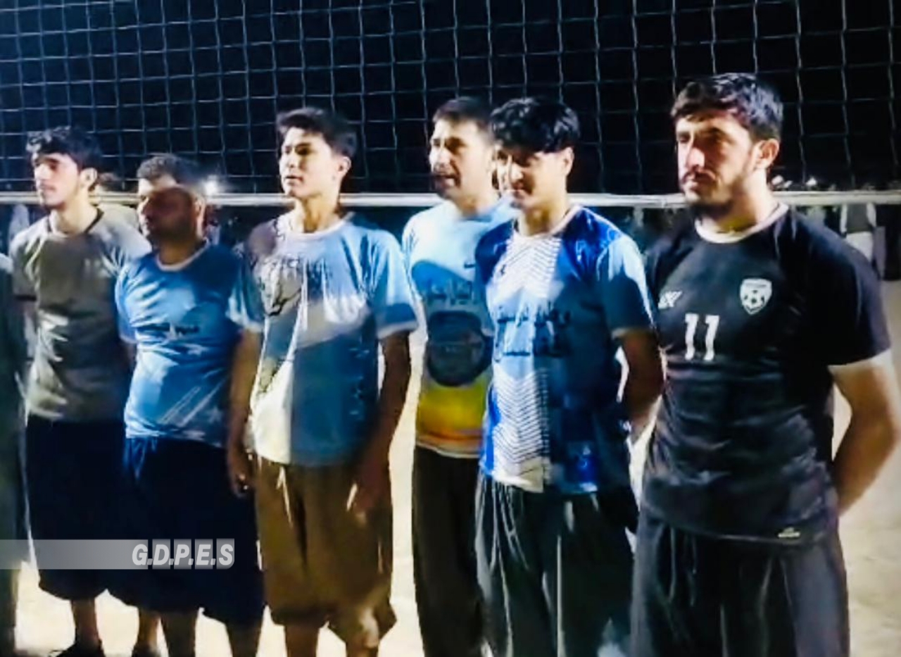 جوزجان؛ خانقاه ولسوالۍ کې د اتو لوبډلو ترمنځ د والیبال سیالۍ ترسره شوې