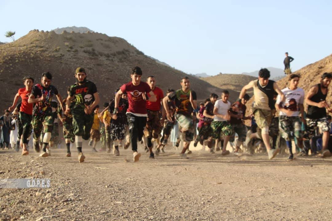 پکتيا؛ احمداباد ولسوالۍ کې د ۳۰ ورزشکارانو ترمنځ د ځغاستې سيالۍ ترسره شوې