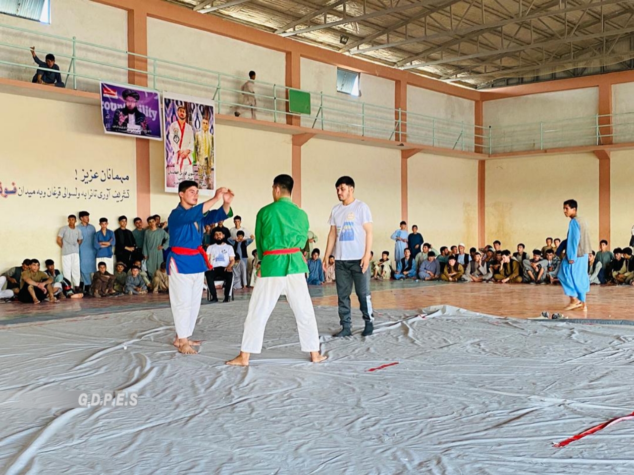 فاریاب؛ رقابت های کورش با اشتراک ۸۶ تن در ولسوالی قورغان برگزار شد