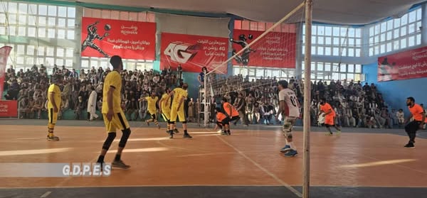 غزنی؛ مسابقات والیبال با اشتراک دوازده تیم در مرکز آغاز گردید