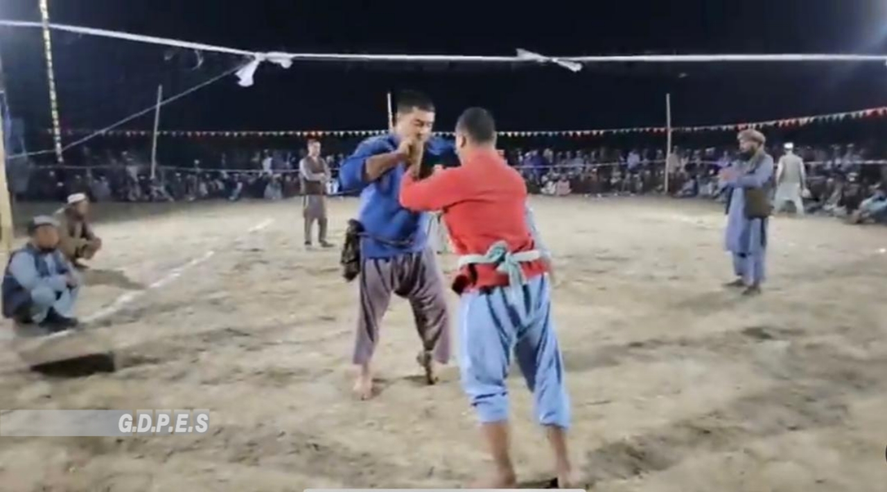 بلخ؛ کلدار ولسوالۍ کې د ۸۰ ورزشکارانو ترمنځ د کورش سیالۍ ترسره شوې