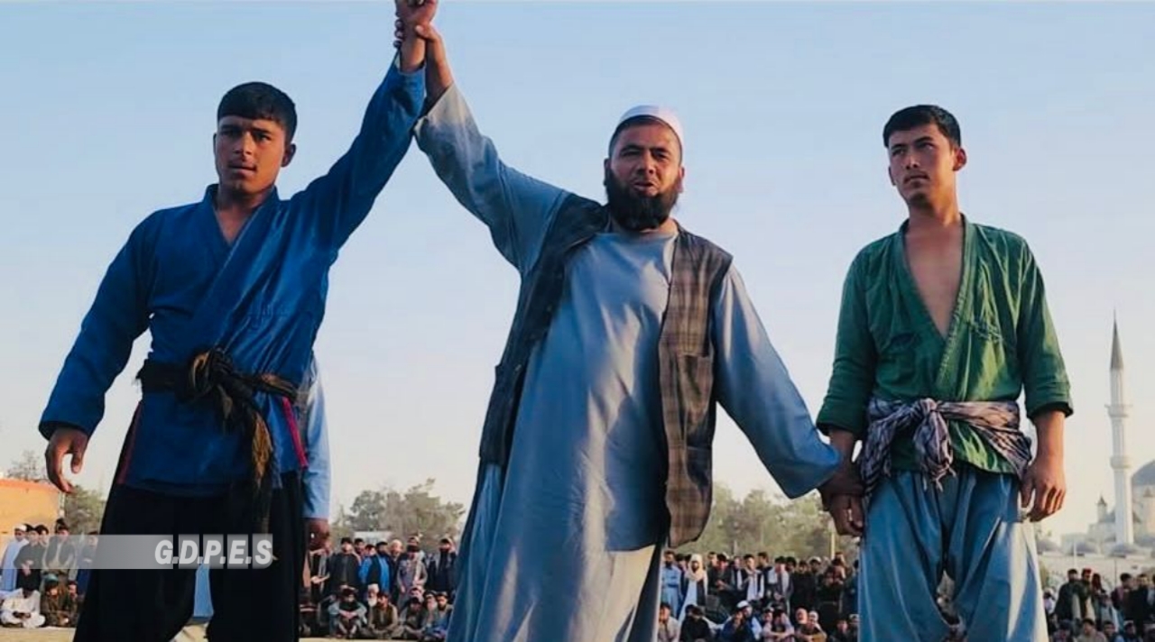 جوزجان؛ مرکز شبرغان ښار کې د ۶۰ کورشکارانو ترمنځ د کورش سیالۍ وشوې