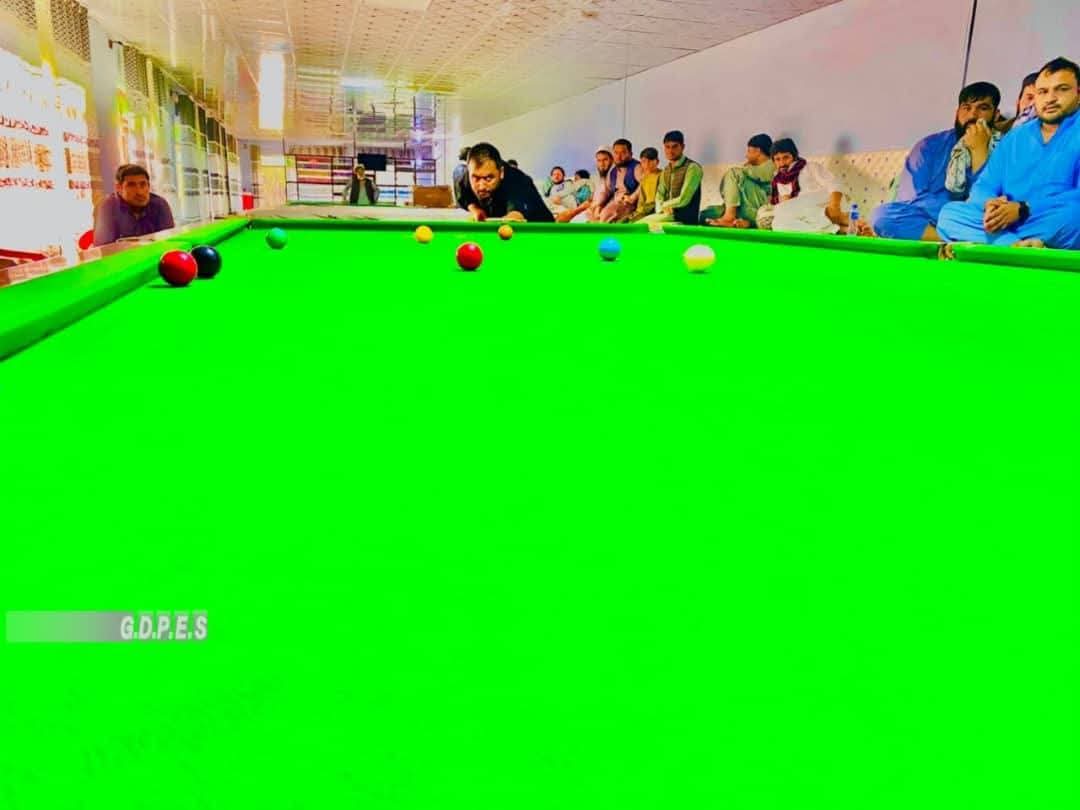 ننګرهار کې د ١٠٤ ورزشکارانو ترمنځ د سنوکر سیالۍ ترسره شوې