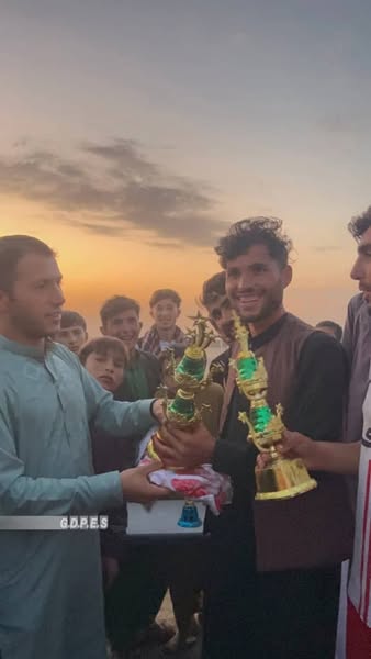 کندز؛ دشت ارچي ولسوالۍ کې د څلورو لوبډلو ترمنځ د فوټبال سیالۍ پای ته ورسېدې