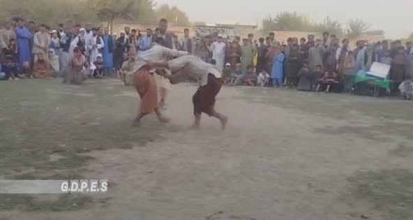 کندز؛ رقابت‌های کورش میان ۶۰ تن در ولسوالی امام صاحب برگزار شد