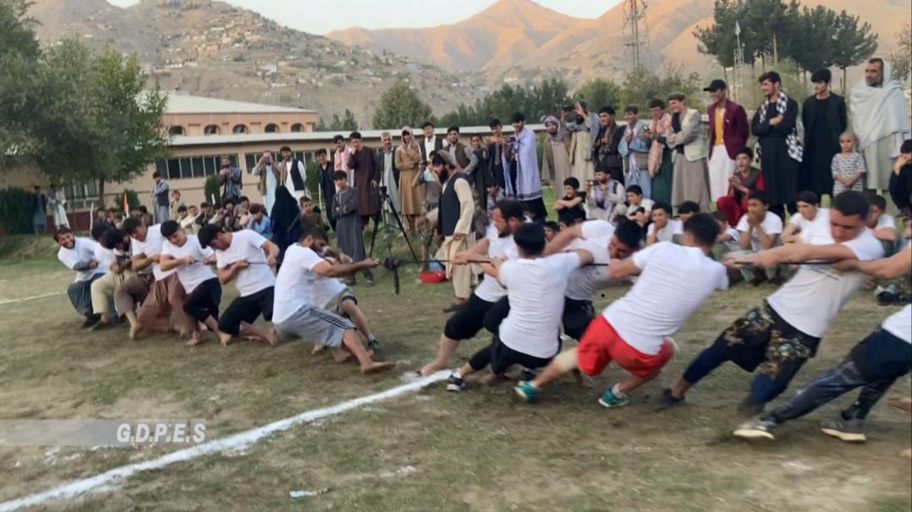 مسابقات ریسمان کشی با اشتراک سه تیم در بدخشان برگزار شد