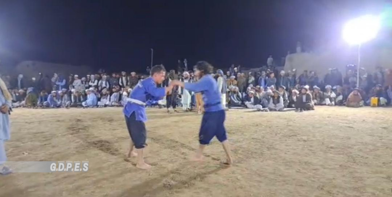 بلخ؛ چاهي ولسوالۍ کې د ۷۰ کورشکارانو ترمنځ د کورش سیالۍ ترسره شوې