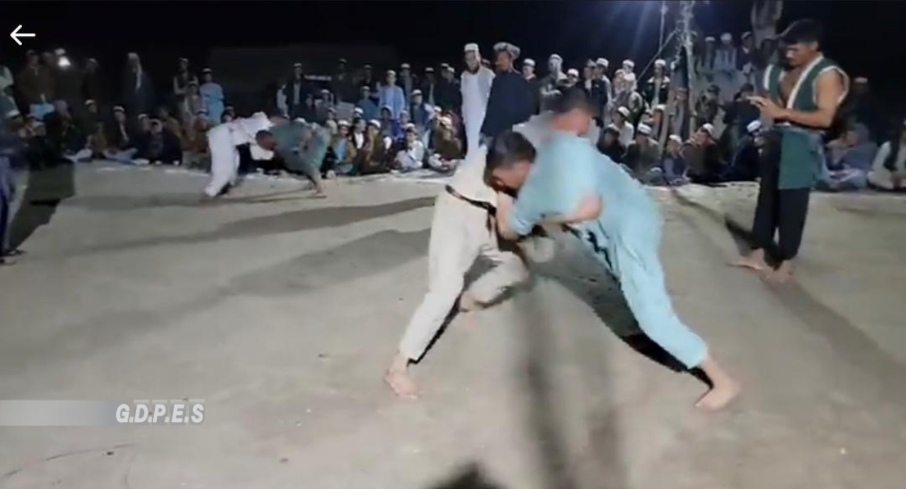 بلخ؛ مسابقات کورش با اشتراک ۴۰ ورزشکار در ولسوالی شورتپه برگزار شد