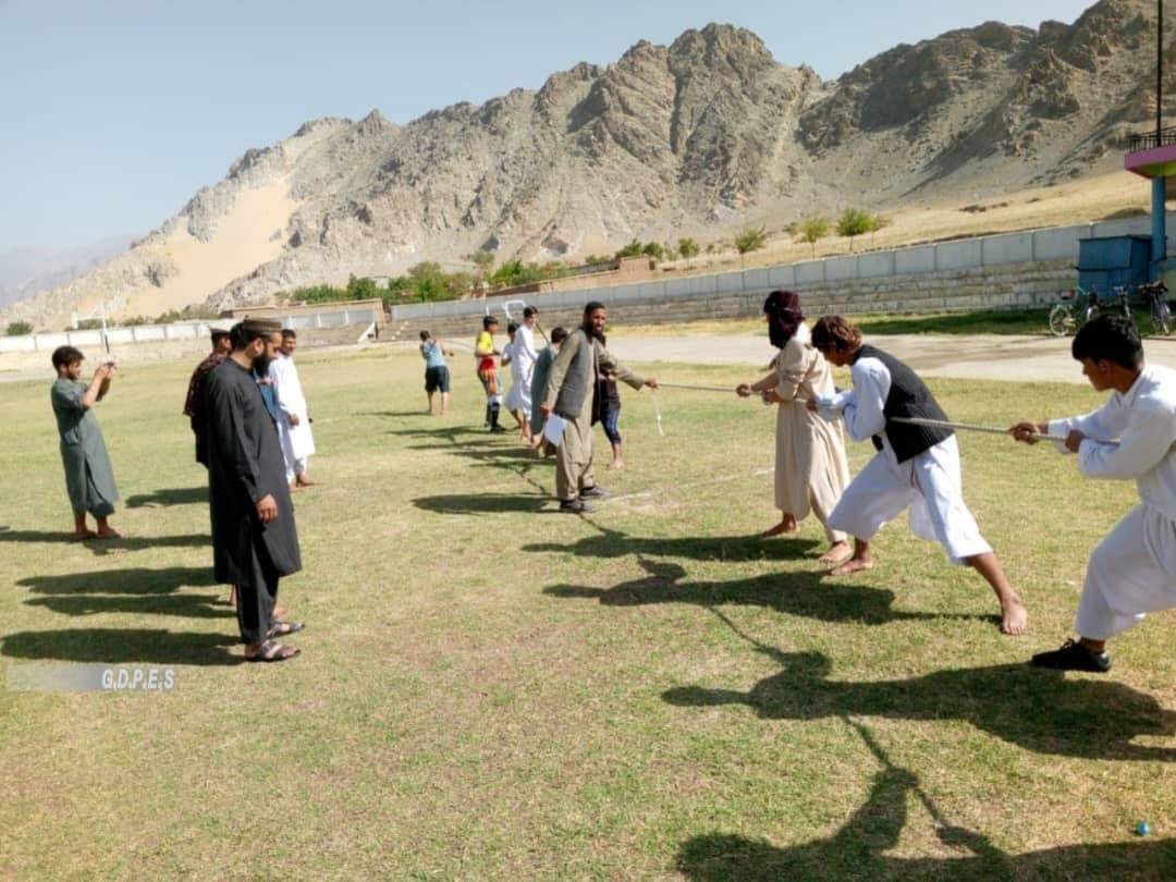 برگزاری رقابت های ریسمان کشی با اشتراک چهار تیم در کاپیسا
