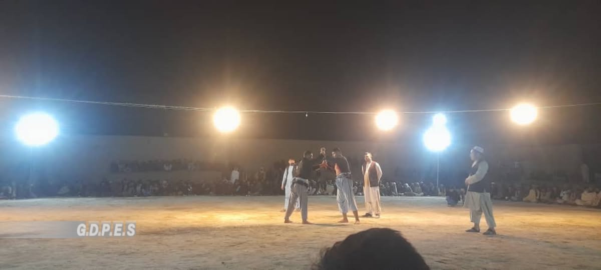 بلخ؛ دولت آباد ولسوالۍ کې د ۷۰ کورشکارانو ترمنځ د کورش سیالۍ ترسره شوې
