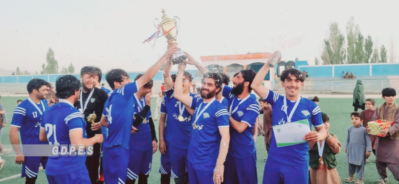 غزنی؛ رقابت های لیگ الف فوتبال با اشتراک ۱۰ تیم در مرکز شهر این ولایت به پایان رسید