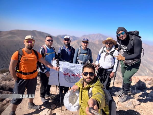 بلخ؛ صعود تیم کوهنوردی ولایت بلخ به کوه های چکآب در ولسوالی مارمول