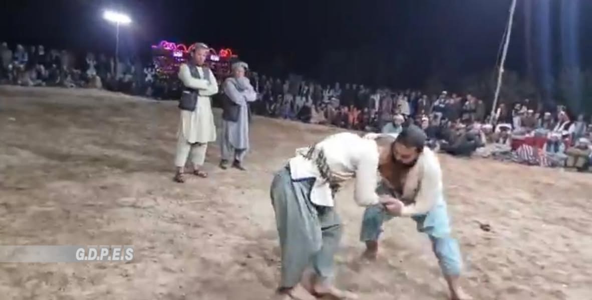 بلخ؛ مسابقات کورش با اشتراک ۶۰ ورزشکاردر ولسوالی کلدار برگزار شد