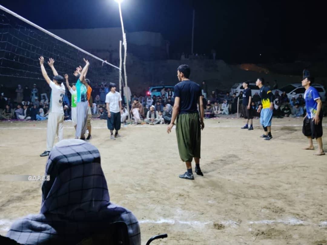 کندز؛ چهار درې ولسوالۍ کې د شپږو لوبډلو ترمنځ د والیبال سیالۍ پای ته ورسېدې