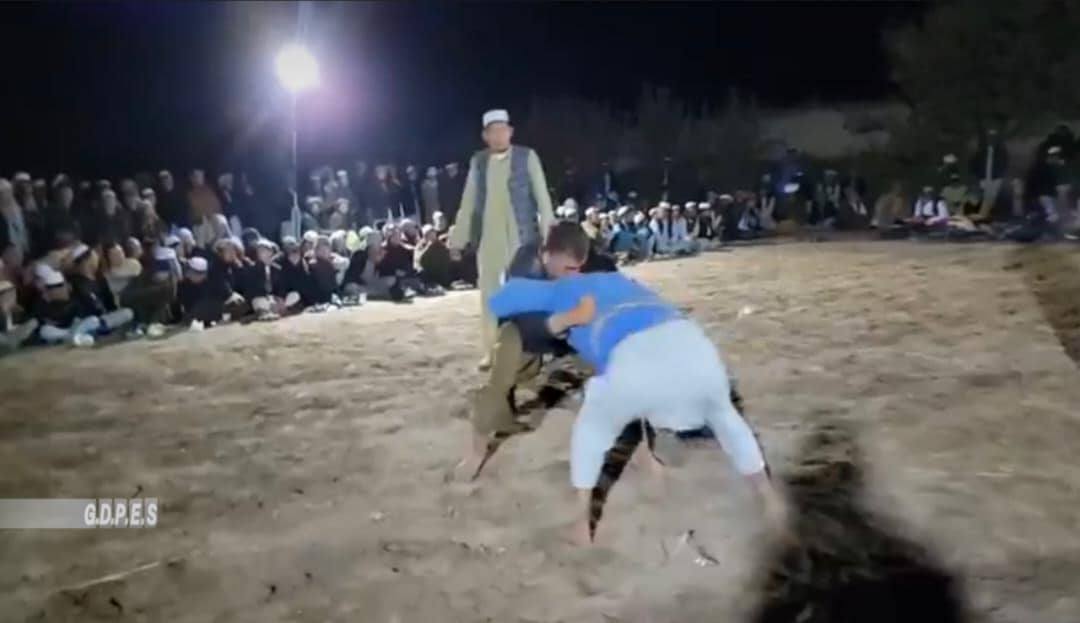 بلخ؛ مسابقات کورش با اشتراک ۶۰ ورزشکار در ولسوالی کلدار برگزار شد