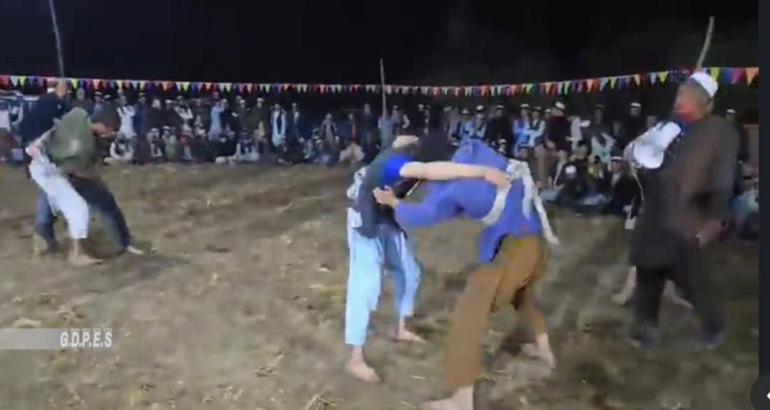 بلخ؛ مسابقات کورش با اشتراک ۸۰ ورزشکار در ولسوالی شورتپه برگزار شد
