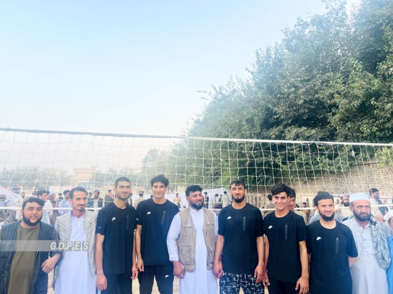 کندز؛ امام صاحب ولسوالۍ کې د اتو لوبډلو ترمنځ د واليبال سيالۍ وشوې