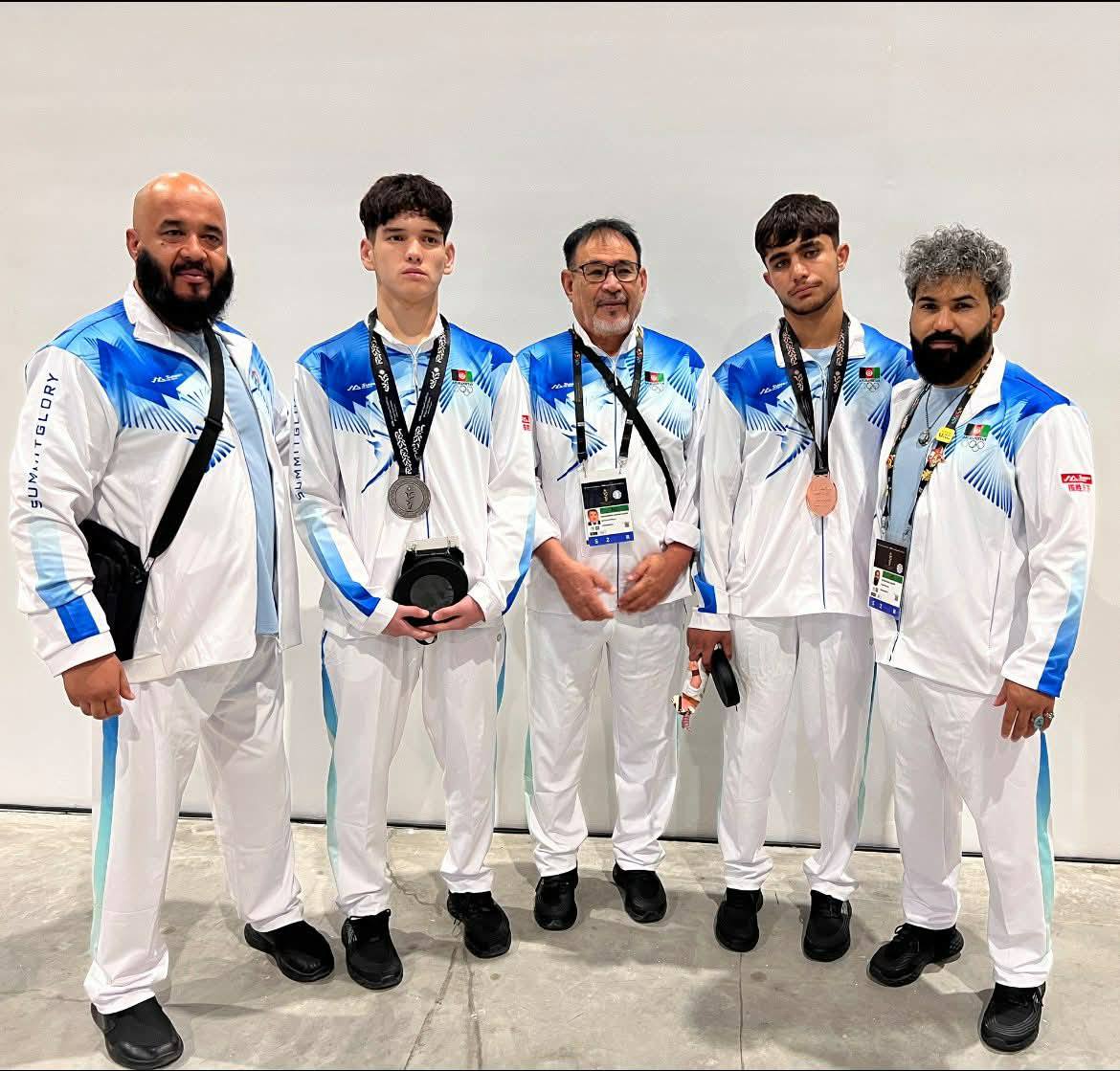 د رزمي ورزشونو افغان ورزشکارانو په اسیایي سیالیو کې د سپینو زرو او برنزو مډالونه وګټل