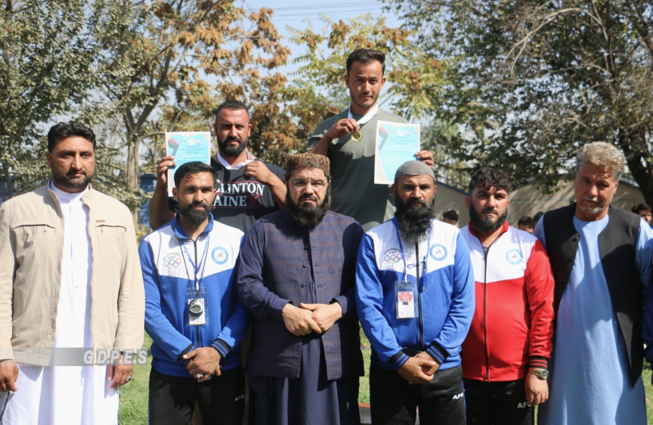 کابل کې د ۱۵۰ ورزشکارانو ترمنځ د ځغاستې او ګلولې غورځولو ملي ټاکنيزې سيالۍ پای ته ورسېدې