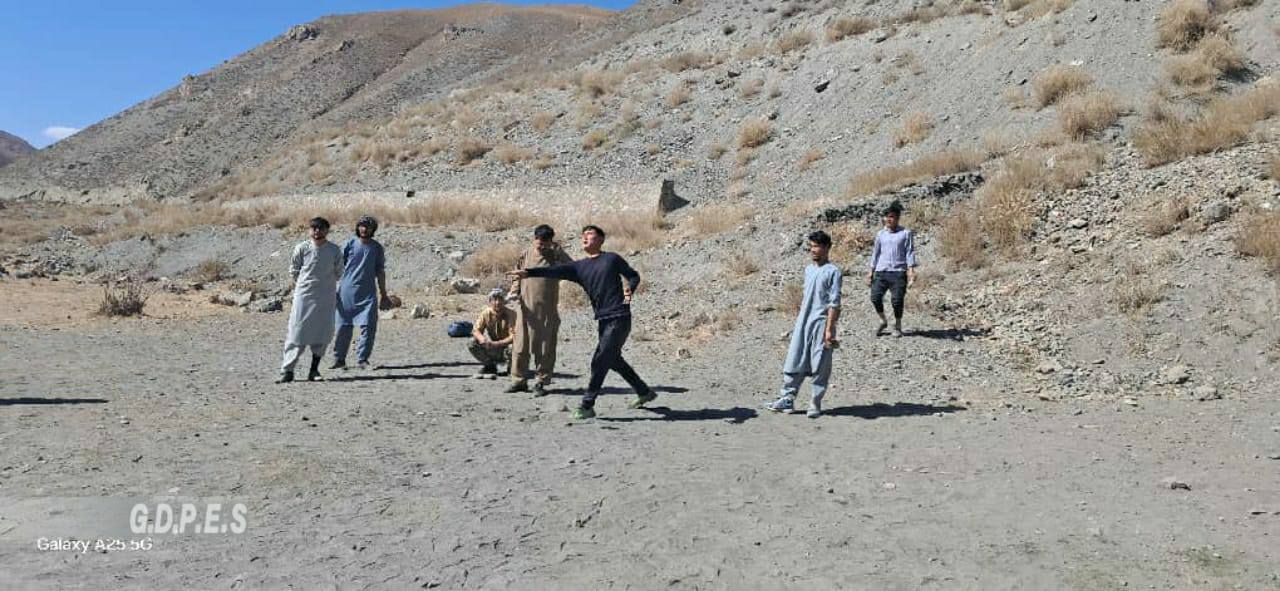 بامیان ؛ مسابقات سنگ پرتاپ در ولسوالی ورس برگزار شد