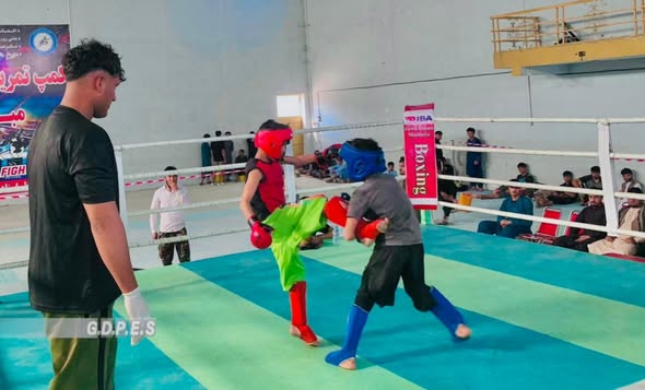 ننګرهار ؛ مرکز جلال آباد ښار کې د ۵۰ ورزشکارانو ترمنځ رزمي سیالۍ ترسره شوې