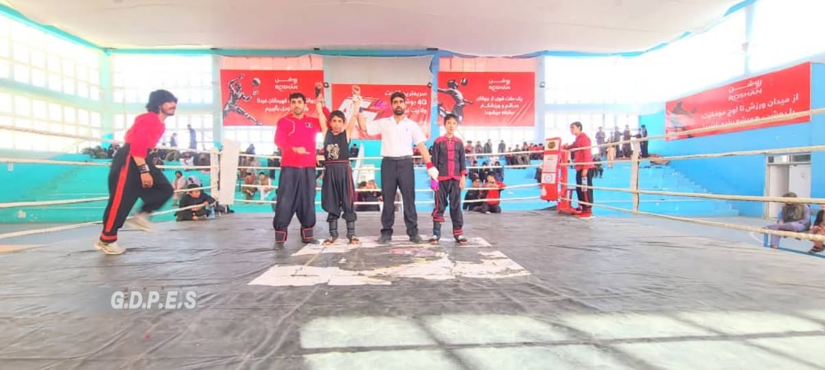 غزنی. مسابقات کونگ فو میان ۵۰ ورزشکار به پایان رسید