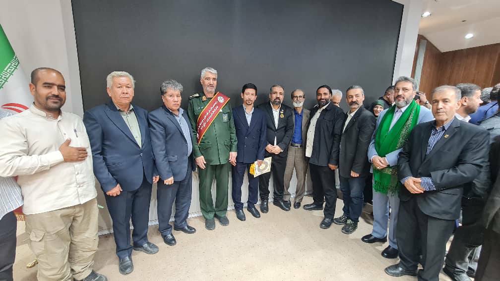 ایران؛ د ایران د ملي ورزشي اتلانو سازمان د افغانستان د ورزش ادارې استازی ستایلی