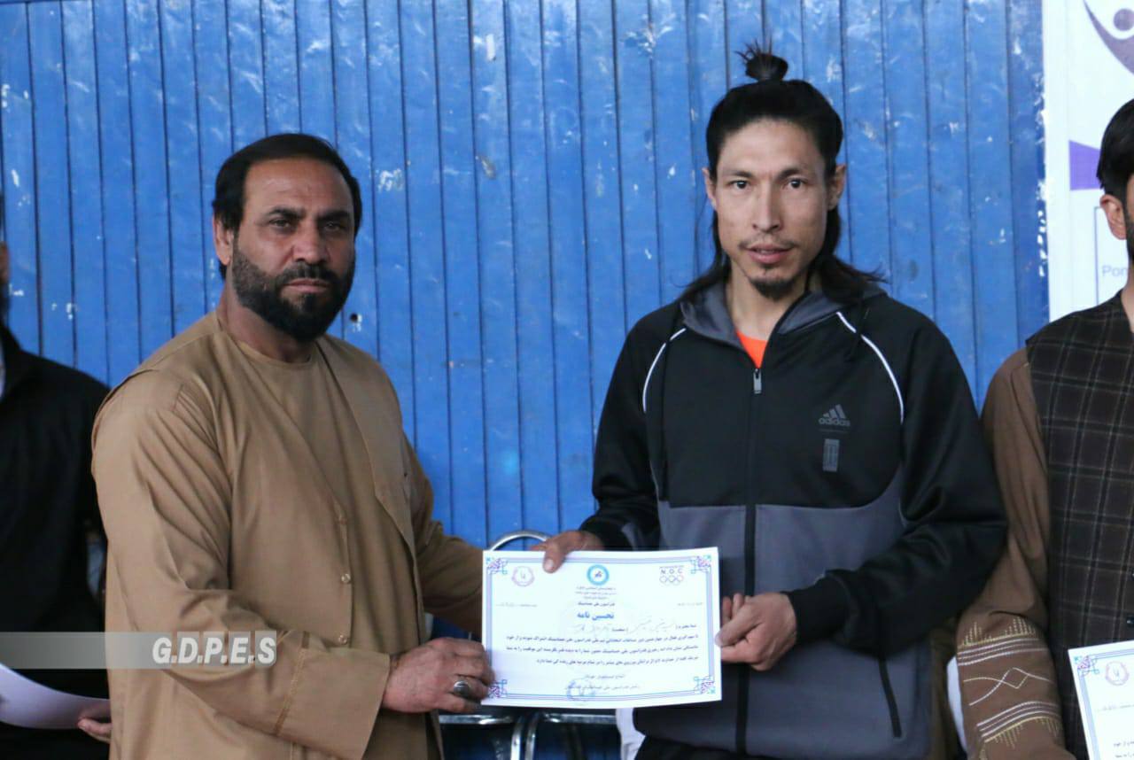 کابل کې د ۱۳۰ ورزشکارانو ترمنځ د جمناسټیک ټاکنيزې سيالۍ پای ته ورسېدې