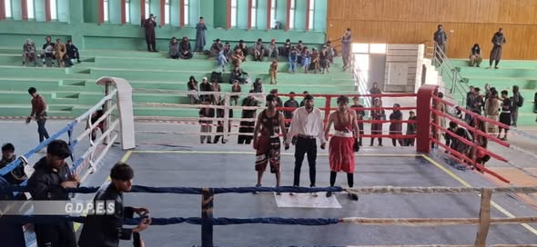 لوگر؛ دور نهم رقابت های بکسینگ با اشتراک ۸۰تن در شهر پل‌علم برگزار شد