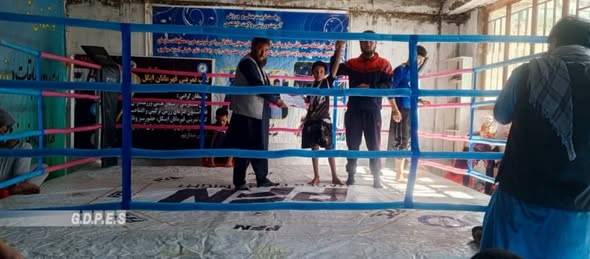 دایکندی؛ رقابت های ورزشهای رزمی در سبک پارت فایت با اشتراک ۳۷ تن در شهر نیلی برگزار شد