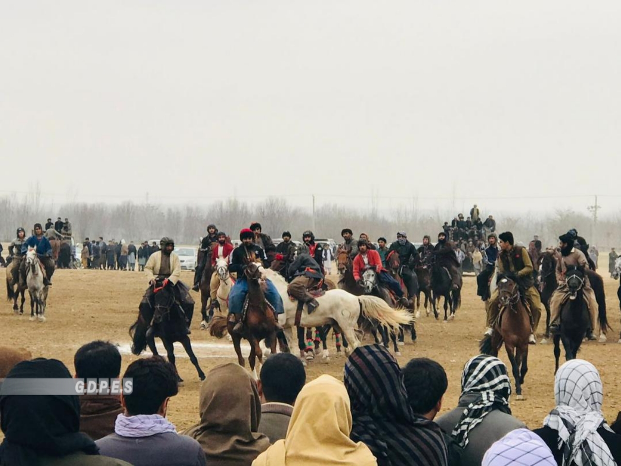 بغلان؛ رقابت های بزکشی با اشتراک ۶۰ چاپنداز در ولسوالی دندغوری برگزار شد