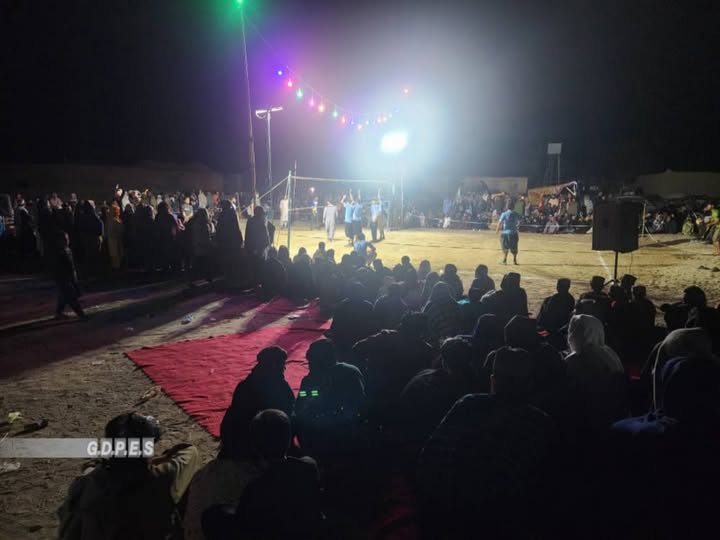 بلخ ؛ چهاربولک ولسوالۍ کې د اوو لوبډلو ترمنځ د واليبال سیالۍ پای ته ورسېدې