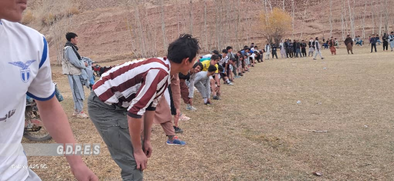 بامیان؛ مسابقات دوش با اشتراک ۵۰ ورزشکار در ولسوالی پنجاب برگزار گردید