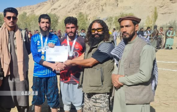 غور؛ رقابت های دوش با اشتراک ۲۰ تن در ولسوالی چهارسده برگزار شد